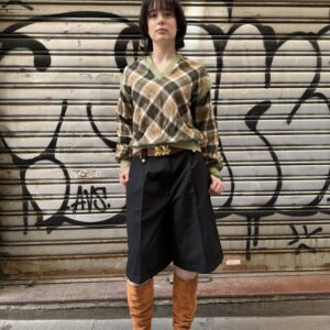 Pantaloni anni 90 misto lana