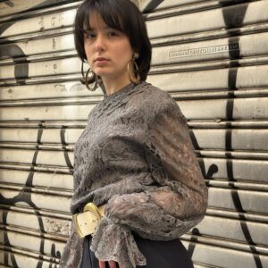 Camicia in pizzo anni 60