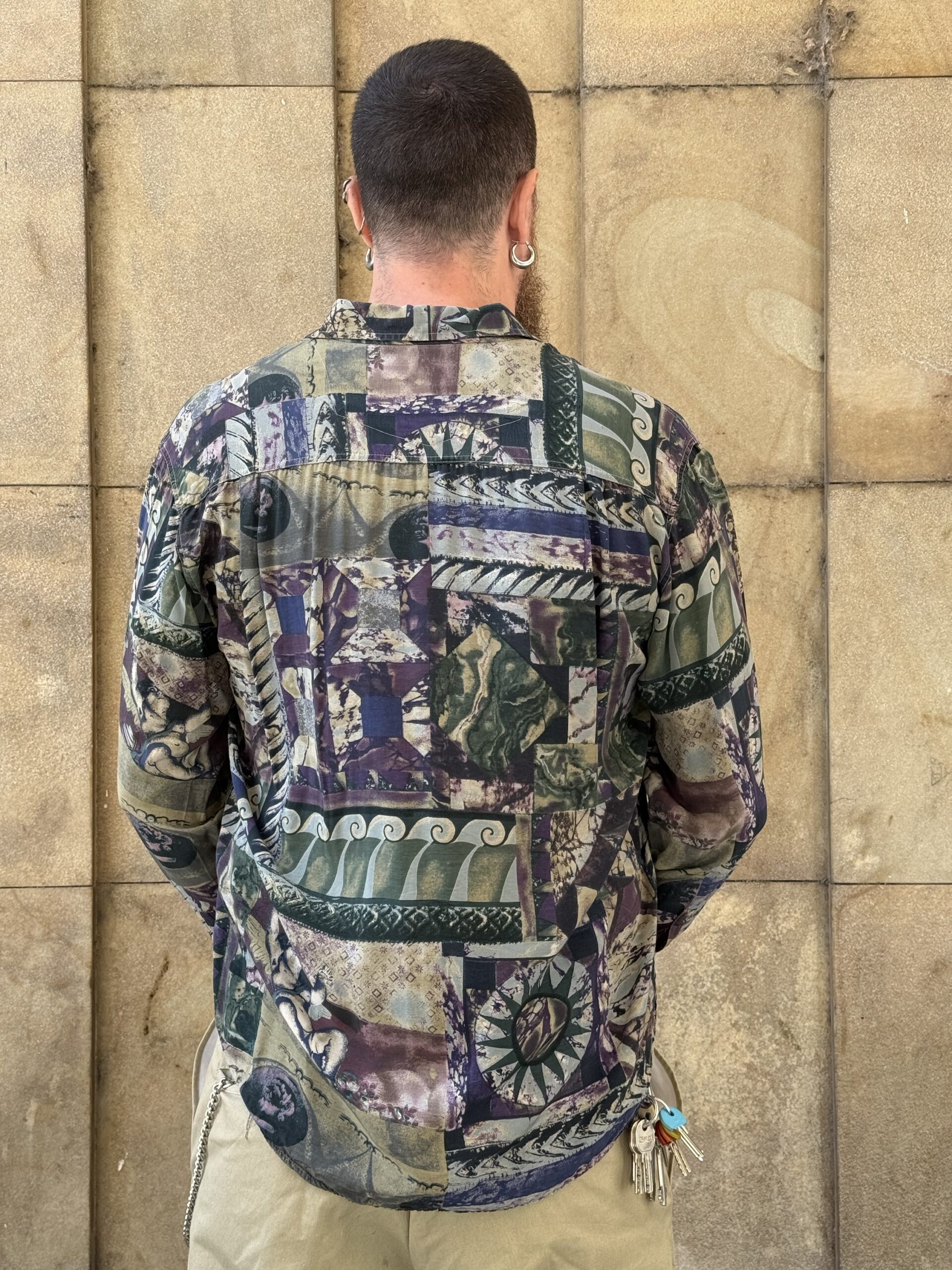Camicia anni 90 fantasia - immagine 3